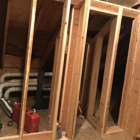 New Guest Bathroom Framing