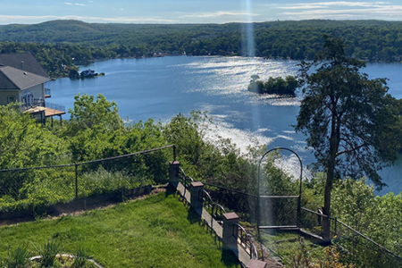 Lake Mohawk Trex Deck