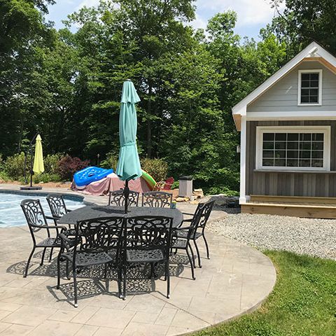 pool house