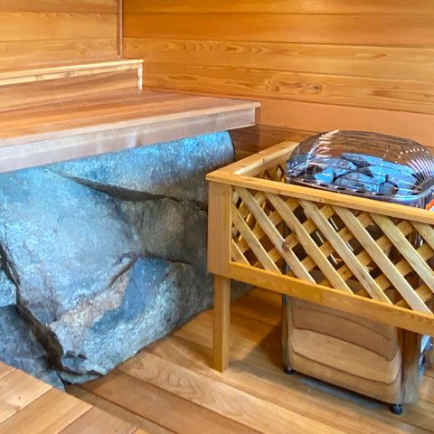 cedar sauna