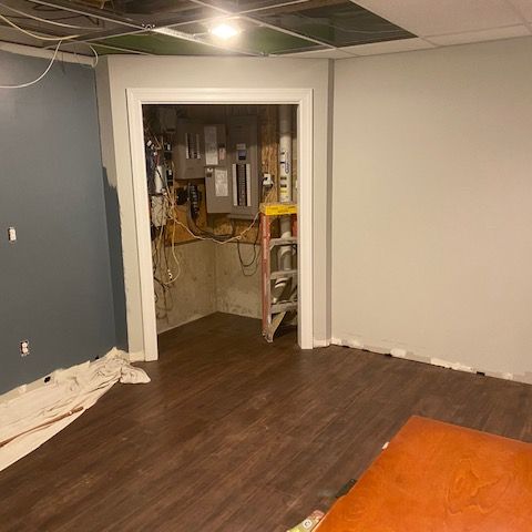 new floors installed